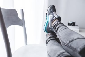 when you've had enough put your feet up and paus